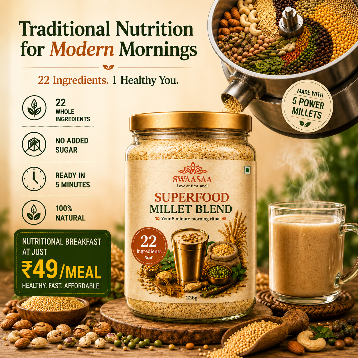 Swaasaa Superfood Health Mix